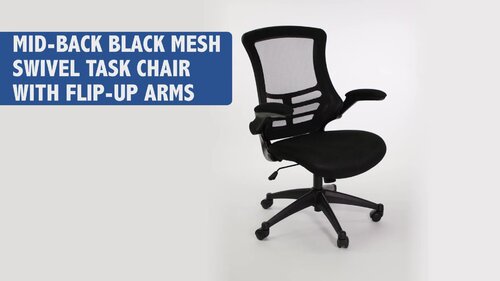 Baku medium back online chair black